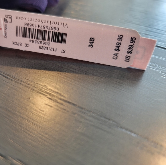 NWT VICTORIA SECRET SEXY TEE PUSH-UP BRA ALL 34B - Picture 8 of 12